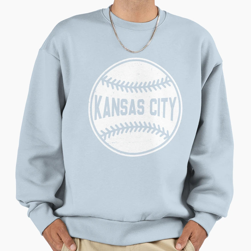 Kansas City City Baseball Lover Sweatshirt - Novelty Apparel Men Women - T-Shirt, Sweatshirt, Hoodie