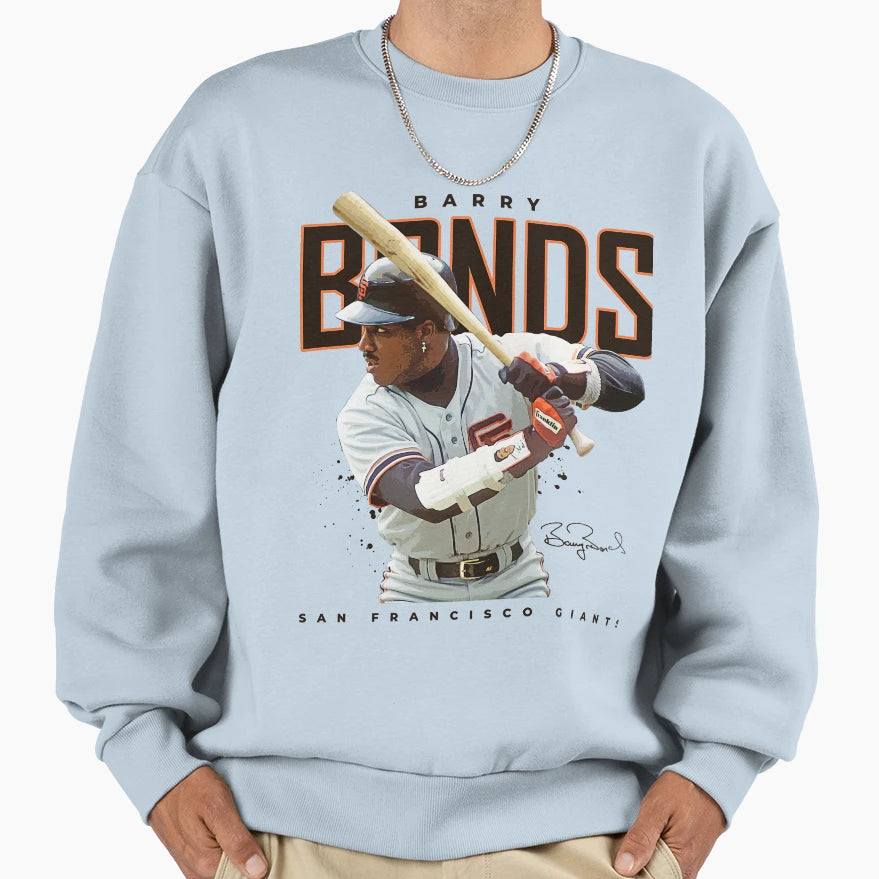 Barry Bonds Sweatshirt - Graphic Print Unisex - T-Shirt, Sweatshirt, Hoodie