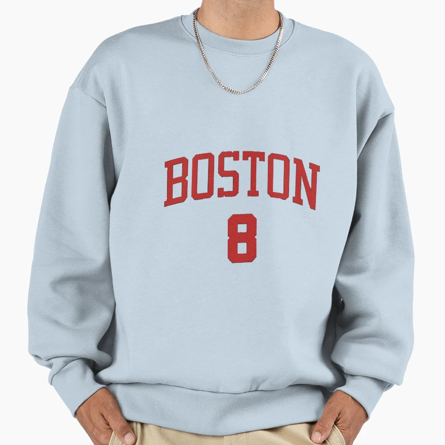 Boston 8 Sweatshirt - Streetwear Style Unisex - T-Shirt, Sweatshirt, Hoodie