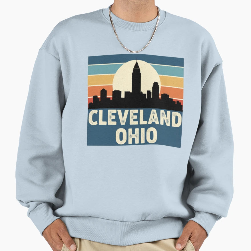 Cleveland Ohio Sweatshirt - Fun Novelty Design Unisex - T-Shirt, Sweatshirt, Hoodie