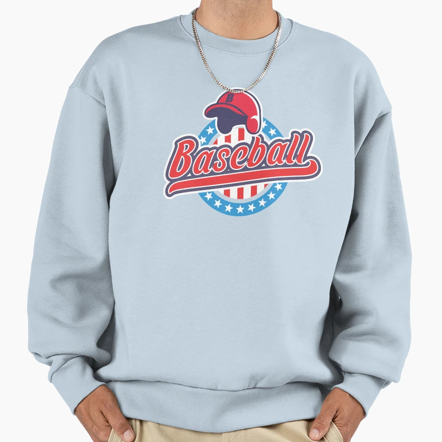 Baseball Sweatshirt - Trendy Graphic Unisex - T-Shirt, Sweatshirt, Hoodie
