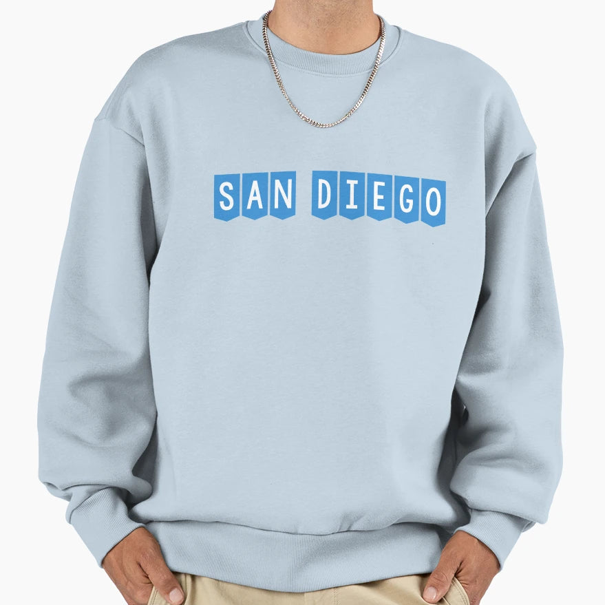 San Diego Sweatshirt - Custom Art Print Men Women - T-Shirt, Sweatshirt, Hoodie