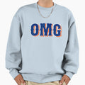 Says Omg New York Funny Gift Sweatshirt - Minimalist Print for Adults - T-Shirt, Sweatshirt, Hoodie