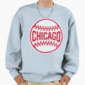 Chicago Baseball Stitches Sweatshirt - Streetwear Style Men Women - T-Shirt, Sweatshirt, Hoodie