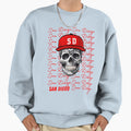 Sugar Skull San Diego Sweatshirt - Graphic Print Unisex - T-Shirt, Sweatshirt, Hoodie