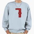 Number 7 Sweatshirt - Graphic Print Men Women - T-Shirt, Sweatshirt, Hoodie