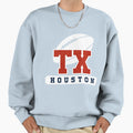Art Houston Texans Sweatshirt - Custom Art Print Men Women - T-Shirt, Sweatshirt, Hoodie