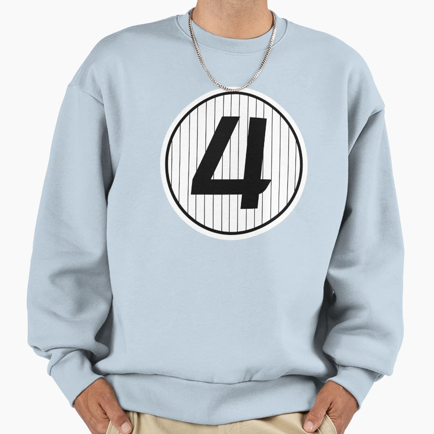 Number 4 Sweatshirt - Novelty Apparel Unisex - T-Shirt, Sweatshirt, Hoodie