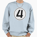 Number 4 Sweatshirt - Novelty Apparel Unisex - T-Shirt, Sweatshirt, Hoodie