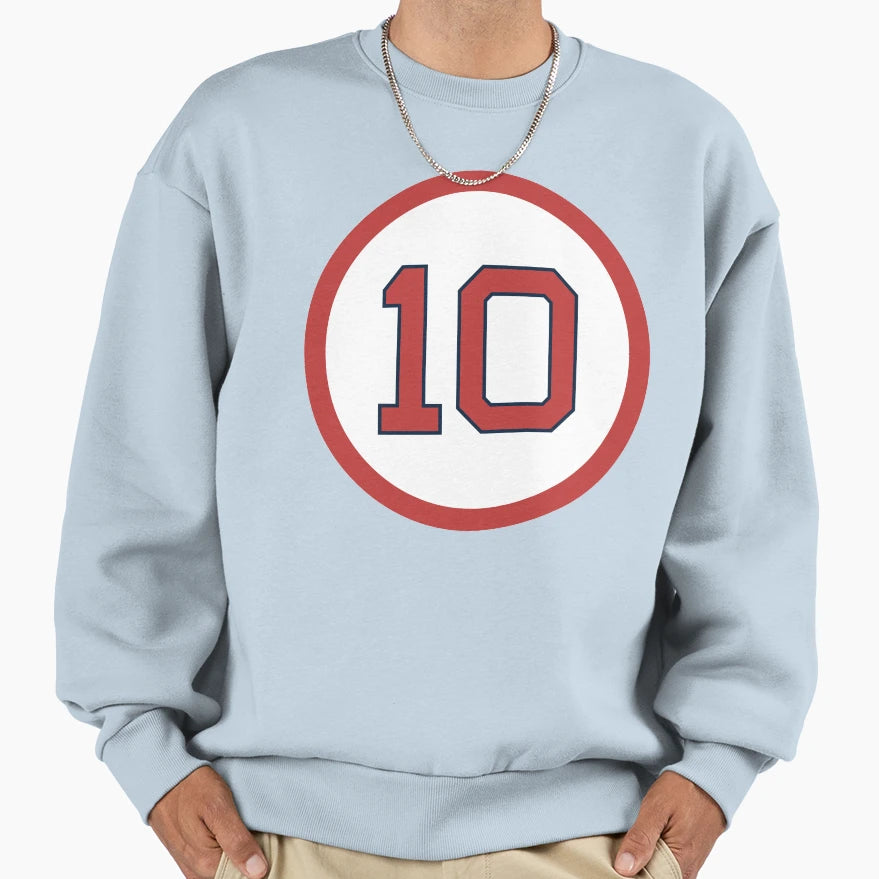 Hunter Renfroe 10 Jersey Number Sweatshirt - Custom Art Print for Adults - T-Shirt, Sweatshirt, Hoodie