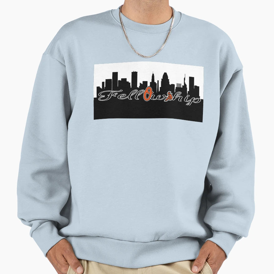 Skyline Os Logo Sweatshirt - Minimalist Print Unisex - T-Shirt, Sweatshirt, Hoodie