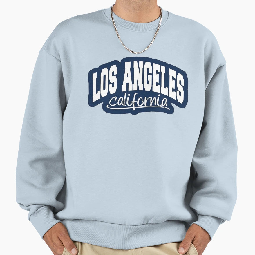 Los Angeles California Sweatshirt - Aesthetic Graphic Unisex - T-Shirt, Sweatshirt, Hoodie