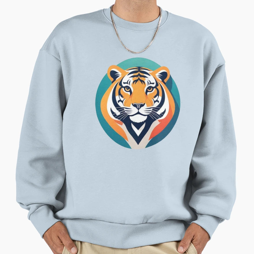 Tiger Sweatshirt - Casual Everyday Wear Unisex - T-Shirt, Sweatshirt, Hoodie