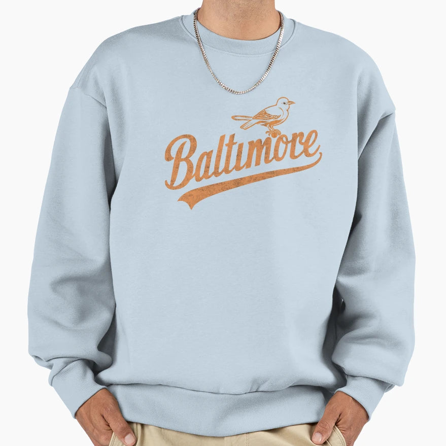 Baltimore Name Proud Styles Gifts Sweatshirt - Graphic Print for Adults - T-Shirt, Sweatshirt, Hoodie