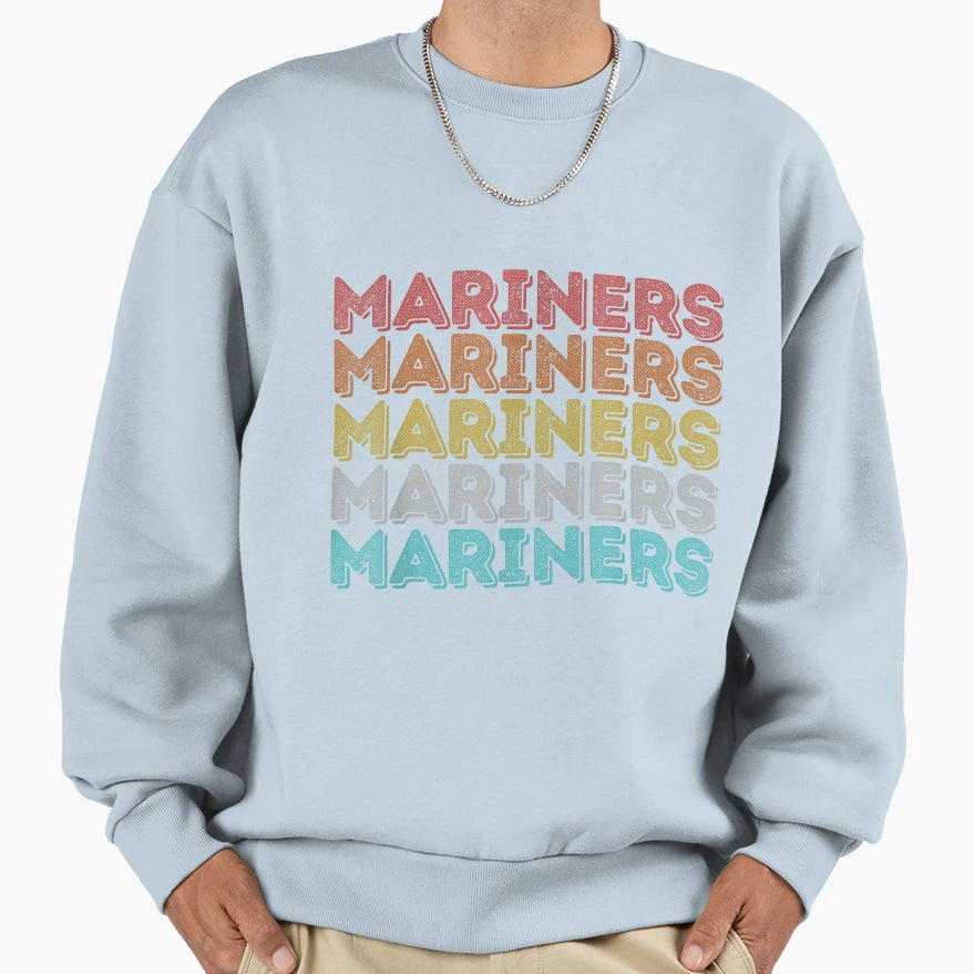 Mariners Sweatshirt - Custom Art Print for Adults - T-Shirt, Sweatshirt, Hoodie