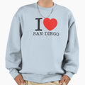 I Love San Diego Sweatshirt - Fun Novelty Design for Adults - T-Shirt, Sweatshirt, Hoodie