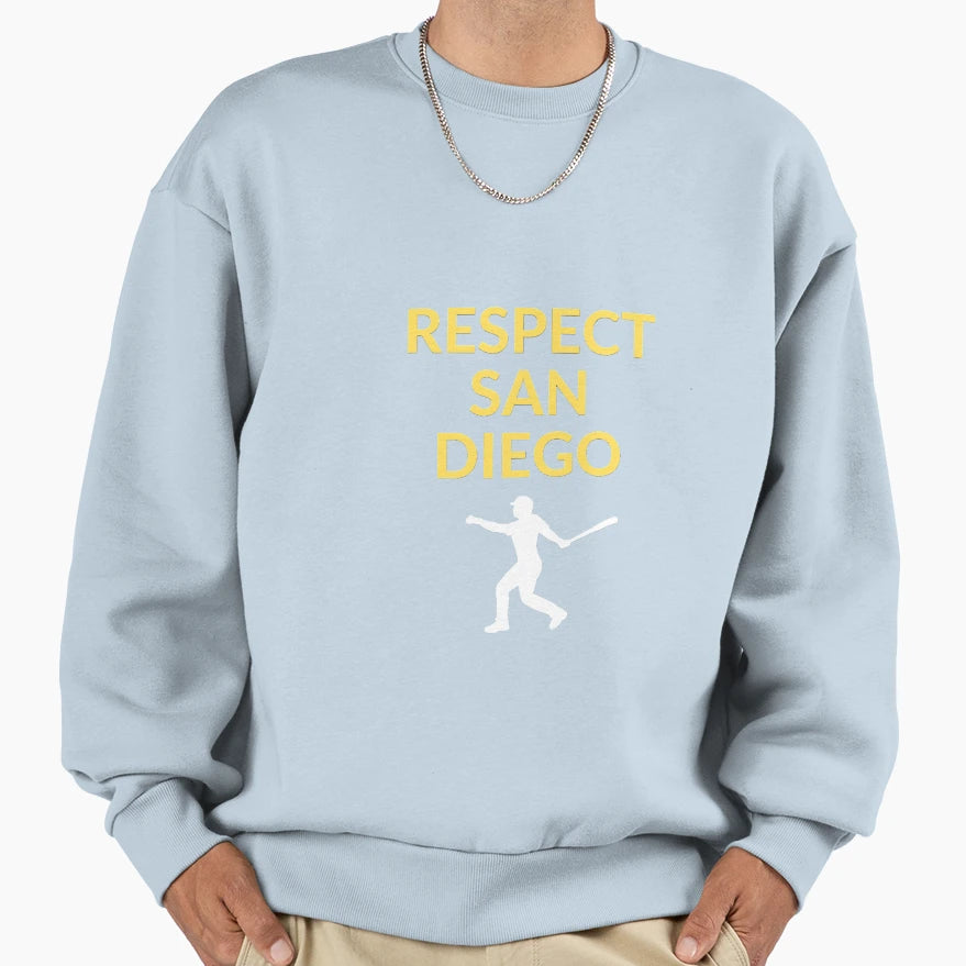 Respect San Diego Sweatshirt - Graphic Print Men Women - T-Shirt, Sweatshirt, Hoodie