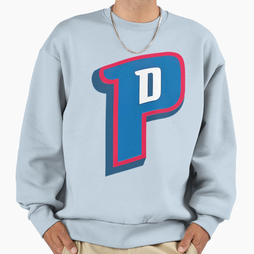 Detroit Pistons Basketball Sweatshirt - Fun Novelty Design for Adults - T-Shirt, Sweatshirt, Hoodie