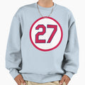 Scott Rolen 27 Jersey Number Sweatshirt - Minimalist Print Unisex - T-Shirt, Sweatshirt, Hoodie