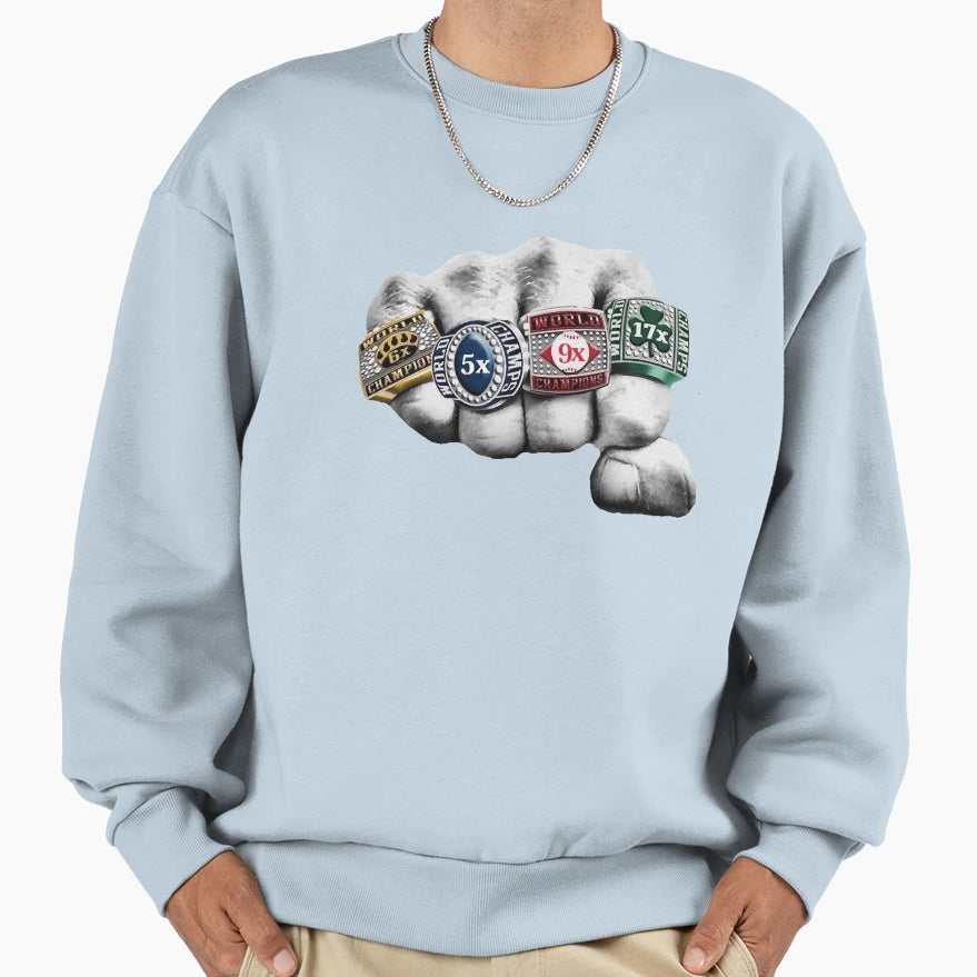 Boston City Champions Sweatshirt - Minimalist Print Men Women - T-Shirt, Sweatshirt, Hoodie