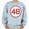Lee Smith 48 Jersey Number Sweatshirt - Custom Art Print Men Women - T-Shirt, Sweatshirt, Hoodie