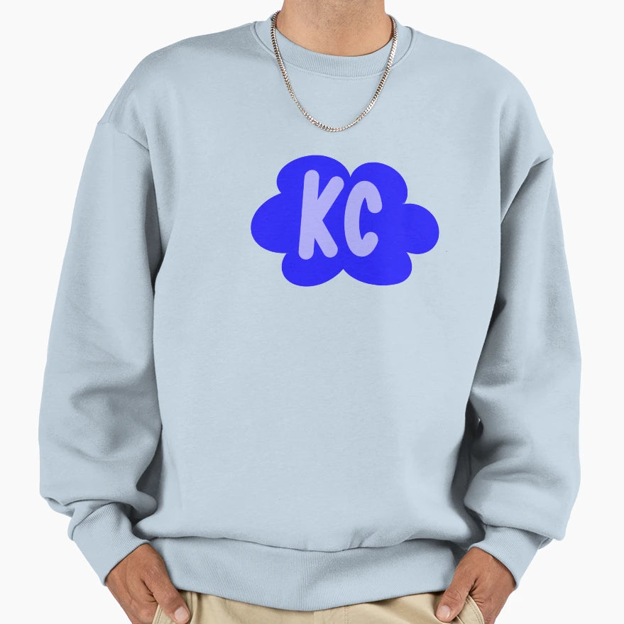 Kc Blue Sweatshirt - Unique Graphic for Adults - T-Shirt, Sweatshirt, Hoodie