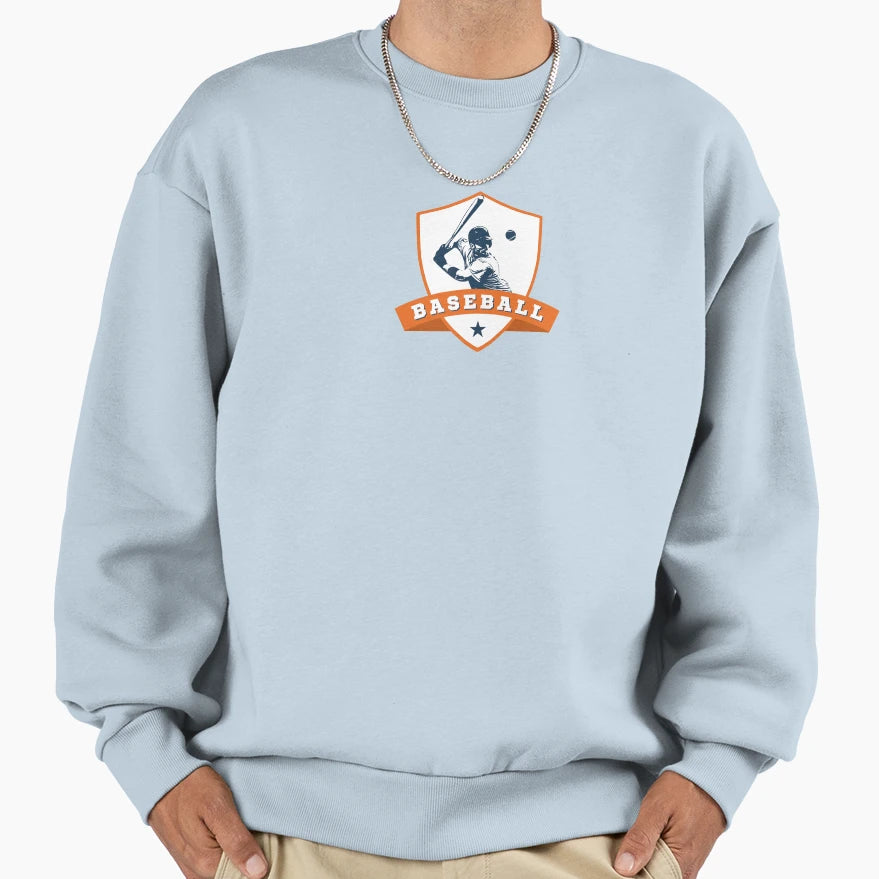 Baseball Sports Sweatshirt - Aesthetic Graphic for Adults - T-Shirt, Sweatshirt, Hoodie