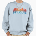St Louis City Skyline Landmark Sweatshirt - Casual Everyday Wear Men Women - T-Shirt, Sweatshirt, Hoodie
