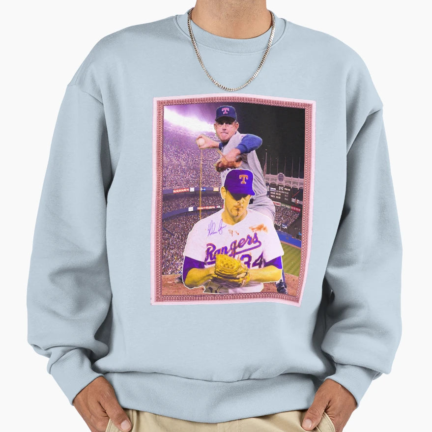 Nolan Ryan Fight Sweatshirt - Unique Graphic for Adults - T-Shirt, Sweatshirt, Hoodie