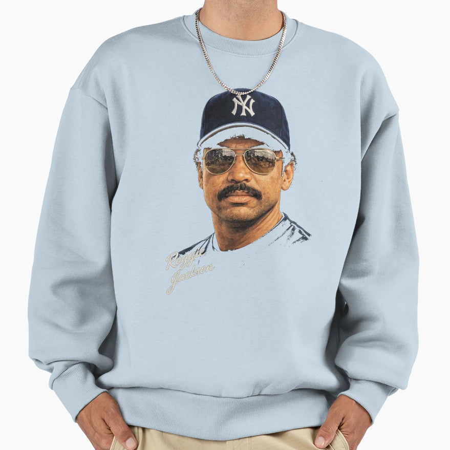 Reggie Jackson Baseball Art Sweatshirt - Streetwear Style Men Women - T-Shirt, Sweatshirt, Hoodie