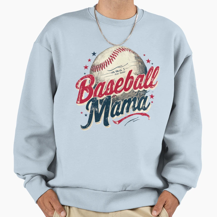 Baseball Mama Crackerjack Soldier Mom T-Shirt - Custom Art Print Men Women - T-Shirt, Sweatshirt, Hoodie