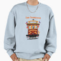 San Francisco Cable Car Sweatshirt - Casual Everyday Wear for Adults - T-Shirt, Sweatshirt, Hoodie