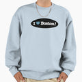 Hate Boston Green Sweatshirt - Fun Novelty Design Unisex - T-Shirt, Sweatshirt, Hoodie