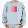 Houston Tx Sweatshirt - Minimalist Print Unisex - T-Shirt, Sweatshirt, Hoodie