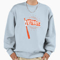 Detroit Baseball Pennant And Bat Sweatshirt - Minimalist Print Unisex - T-Shirt, Sweatshirt, Hoodie