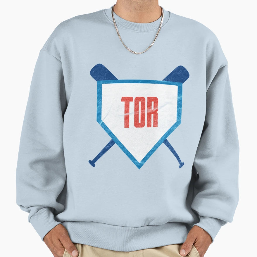 Toronto Abbreviation Baseball Home Sweatshirt - Streetwear Style Men Women - T-Shirt, Sweatshirt, Hoodie