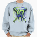 Number 67 Melting Ice Cream Drip Sweatshirt - Novelty Apparel Men Women - T-Shirt, Sweatshirt, Hoodie
