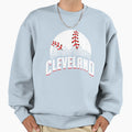 Cleveland Baseball Cityscape Skyline Sweatshirt - Streetwear Style Unisex - T-Shirt, Sweatshirt, Hoodie