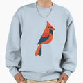 Vibrant Cardinal Bird Illustration Sweatshirt - Casual Everyday Wear Unisex - T-Shirt, Sweatshirt, Hoodie