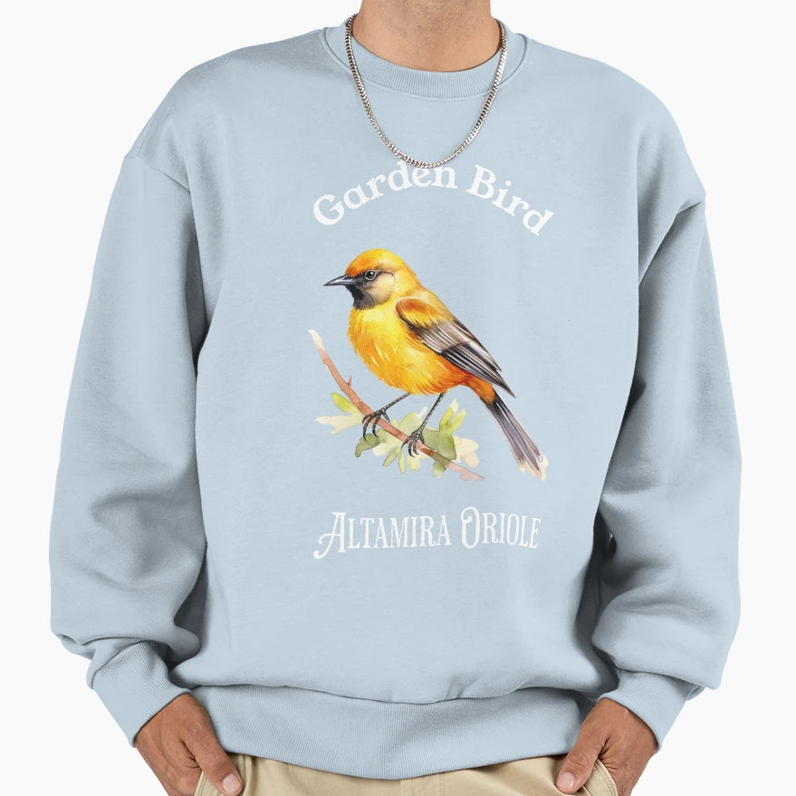 Garden Bird Altamira Oriole Sweatshirt - Streetwear Style for Adults - T-Shirt, Sweatshirt, Hoodie