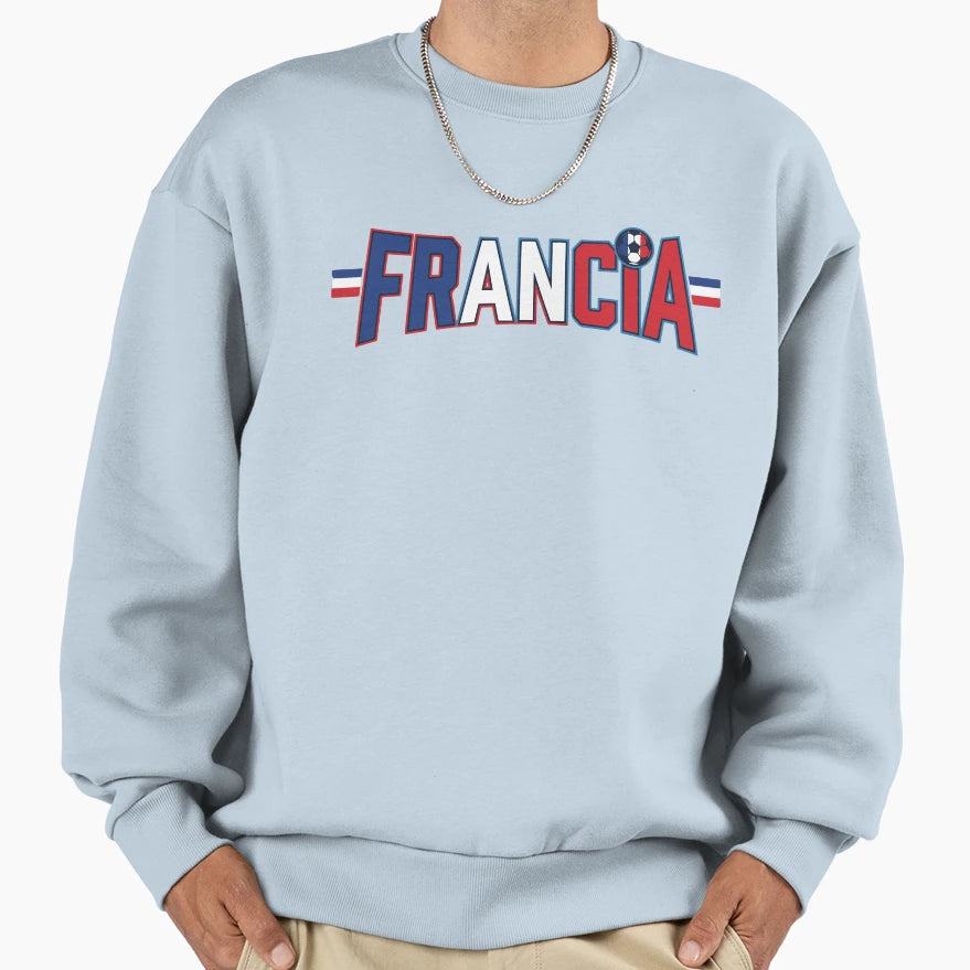 France Football Sweatshirt - Graphic Print for Adults - T-Shirt, Sweatshirt, Hoodie