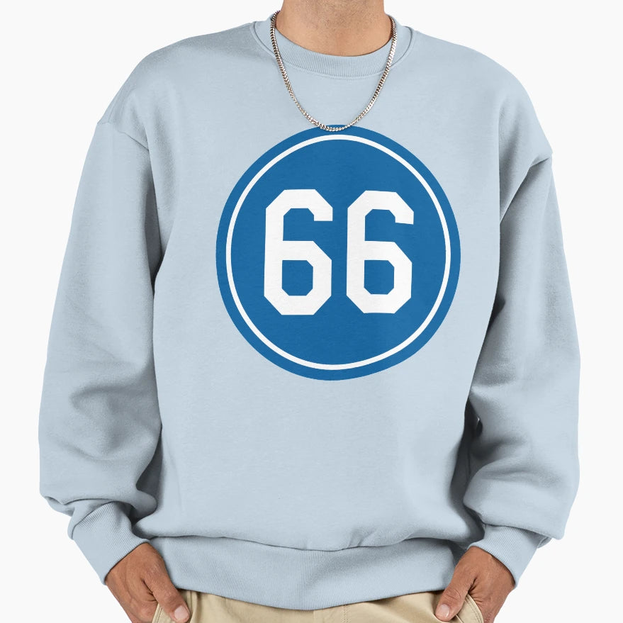 Yasiel Puig 66 Jersey Number Sweatshirt - Trendy Graphic Men Women - T-Shirt, Sweatshirt, Hoodie