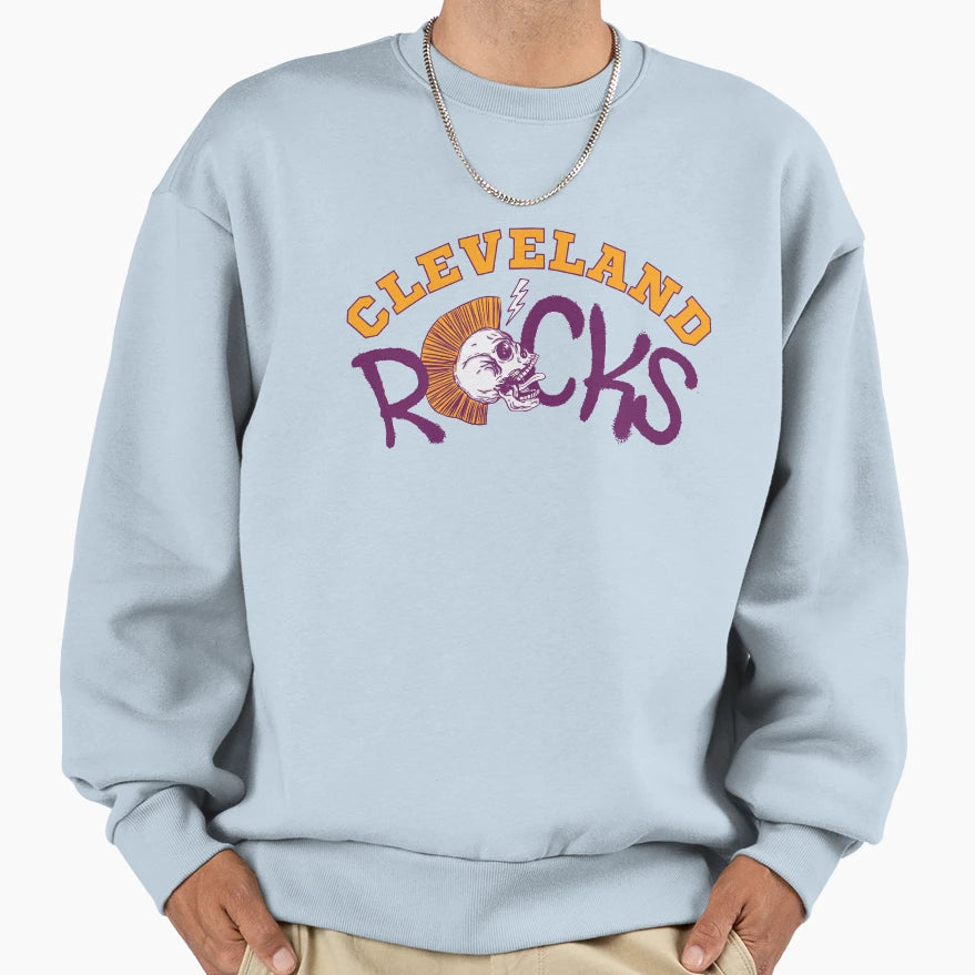 Cleveland Rocks Sweatshirt - Streetwear Style Unisex - T-Shirt, Sweatshirt, Hoodie