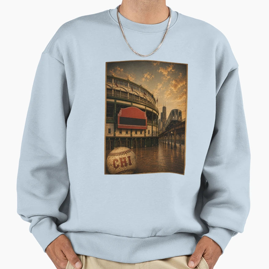 Chicago Baseball Haven Sweatshirt - Novelty Apparel Men Women - T-Shirt, Sweatshirt, Hoodie