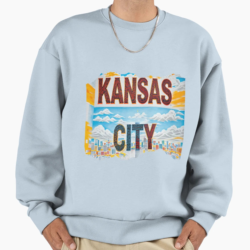 Kansas City 24 5 Sweatshirt - Fun Novelty Design Unisex - T-Shirt, Sweatshirt, Hoodie