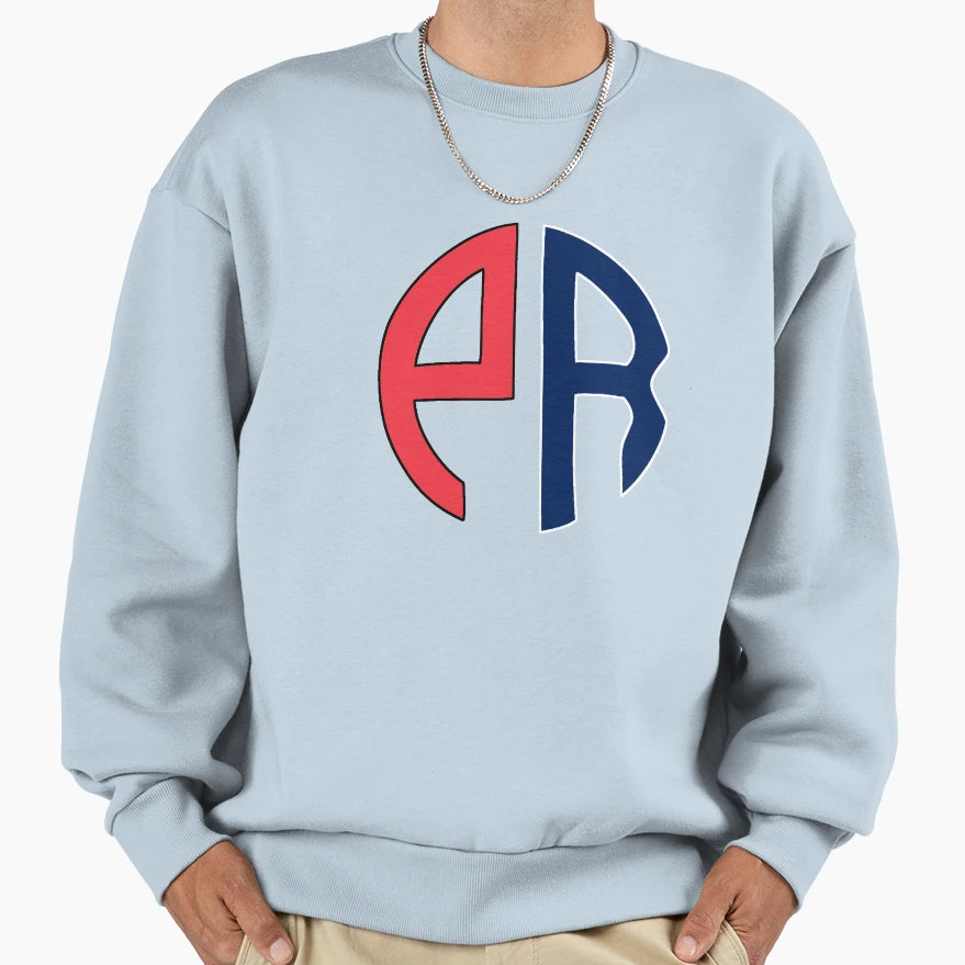 Puerto Rico State Abbreviation Sweatshirt - Novelty Apparel for Adults - T-Shirt, Sweatshirt, Hoodie