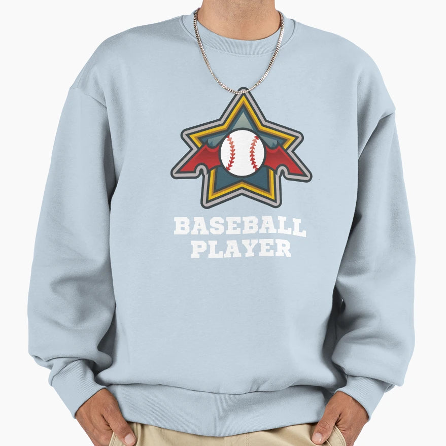 Baseball Pro Player Gift Sweatshirt - Minimalist Print Unisex - T-Shirt, Sweatshirt, Hoodie