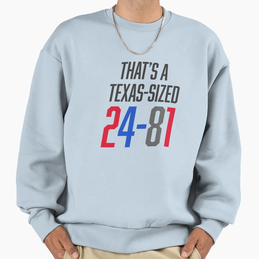 Letterkenny X Heated Rivalry Texas Sweatshirt - Minimalist Print Unisex - T-Shirt, Sweatshirt, Hoodie