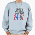 Letterkenny X Heated Rivalry Texas Sweatshirt - Minimalist Print Unisex - T-Shirt, Sweatshirt, Hoodie