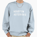 Houston Asterisks Sweatshirt - Unique Graphic for Adults - T-Shirt, Sweatshirt, Hoodie